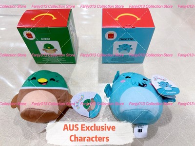 McDonald's Toys 2025 Squishmallows AUS Exclusive Plushies BNIB