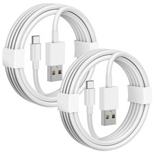 Car Carplay Cable for iPhone 16/15 Pro Max/Plus/16e USB C Charger Cord, White