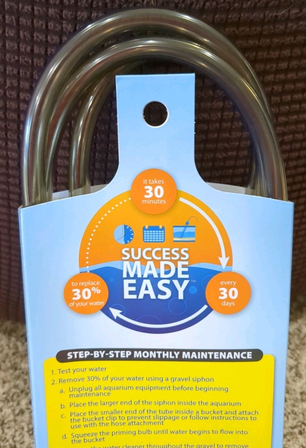 Tetra Water Cleaner Maintenance for Aquariums 2.55 gallons *New In Package!*