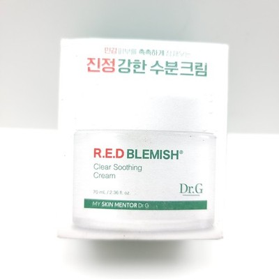 Dr. G RED Blemish Clear Soothing Cream 2.36 Fl Oz 70ml | Exp 12/26 Sealed New