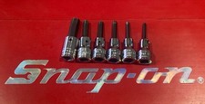 Snap-on 38 Drive Hex Bit Socket Set 6 Piece Fa4.5a Fa5a Fa6a Fa7a Fa8a Fa12a