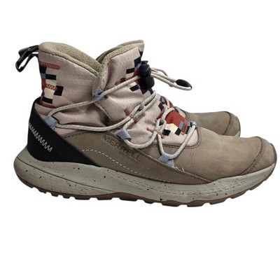 Merrell Womens Bravada 2 Thermo Demi Waterproof x JAC Suede Leather Oyster - 8.5
