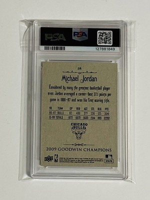 2009 Upper Deck Goodwin Champions - Michael Jordan #114 for sale