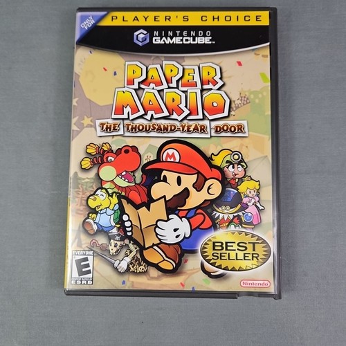 Paper Mario Thousand Year Door Player's Choice & Best Seller - Nintendo Gamecube - Picture 6 of 7