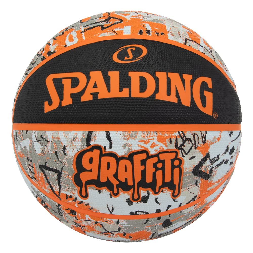 Ballon de basketball taille 7 au grip renforcé style Graffiti