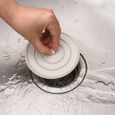 Large Silicone Bathtub Stopper Leakage-proof Drain Cover Sink Hair Stopper