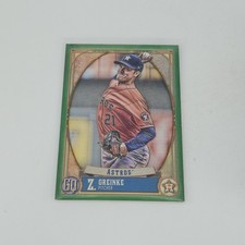 2021 Topps Gypsy Queen Zack Greinke 197 Green Houston Astros