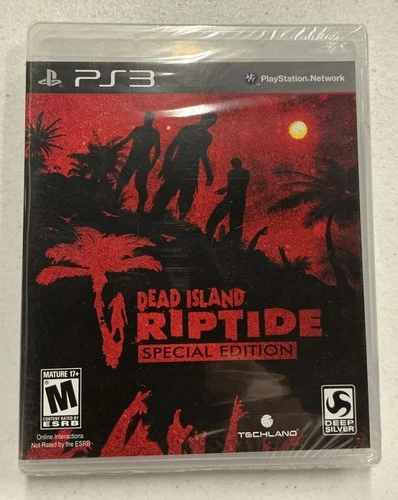 Dead Island Riptide PS3 PlayStation 3 Brand New Sealed -- S2G --