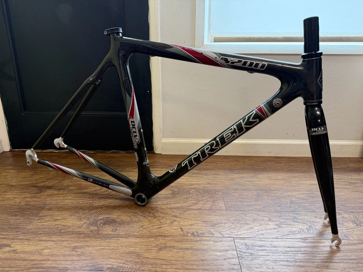 【中古】TREK　トレック　5200　カーボンロードバイク用フレーム　サイズ54 Trek 54 cm Frame Bike Frames for Racing Bike for sale | eBay