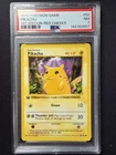 PSA 7 NEAR MINT - 1st Edition Base Set Shadowless Red Cheeks Pikachu #58 - 1999