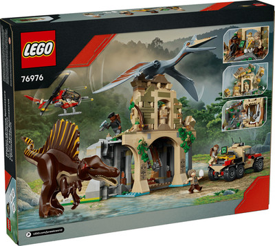 LEGO Jurassic World Spinosaurus & Quetzalcoatlus Air Mission 76976 SEE DETAILS