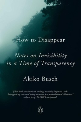 How to Disappear | Akiko Busch | englisch