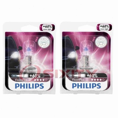2 pc Philips Daytime Running Light Bulbs for Alfa Romeo 159 166 Brera Spider qg