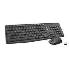 Logitech MK235 Wireless Keyboard and Mouse Combo for Windows, 2.4 GHz Wireless U