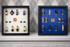 LEGO Minifigure Display Frame ? Premium Collector Storage ? Holds 12 Minifigs