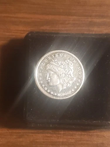 1 GRAM (g) .999 fine silver round MORGAN DOLLAR DESIGN