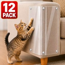 Cat Scratch Furniture Protector 12 Pack Clear Couch Guards Anti Scratch Sofa