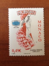 Monaco Num 2564 ** MNH Josephine Baker Year 2006