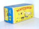 Original E4 new model Box for Lesney Matchbox #43c Pony Trailer