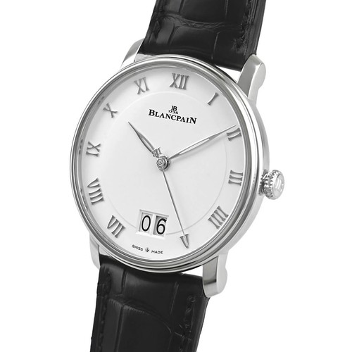 Blancpain Villeret Grande Date 6669-1127-55B 40 mm White Dial