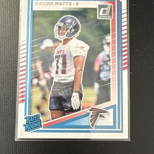 2025 Panini Donruss Rated Rookie Xavier Watts #399 Atlanta Falcons NFL Football