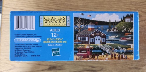 Charles Wysocki Americana "Vögel einer Feder" 2004 Hasbro MB Puzzle 1000 Teile - Bild 8 von 10