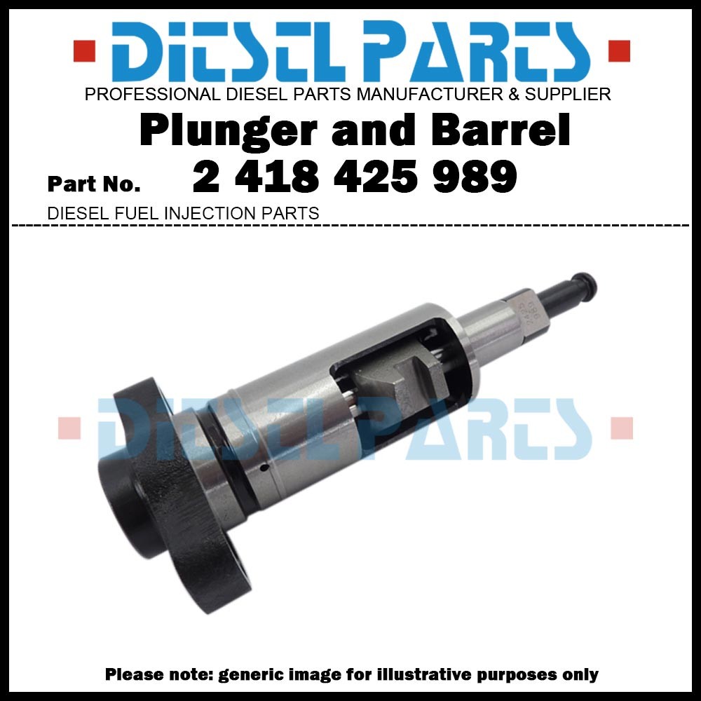 Pump Element Plunger and Barrel 2418425989 2425-989 PW40 for MAN