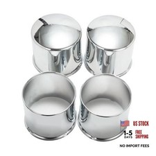 4Pcs 5.15inch Trailer Wheel Center Caps Push Through Center Hub Cap for Truck