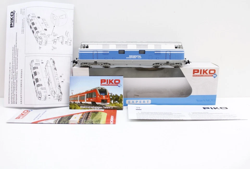 Piko H0 DC 59567 Diesellok BR 118 D05 RBG Regental Bahnbetriebs GmbH  lf2822
