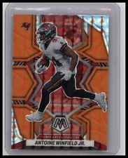 2022 Panini Mosaic #235 Antoine Winfield Jr. Mosaic Reactive Orange