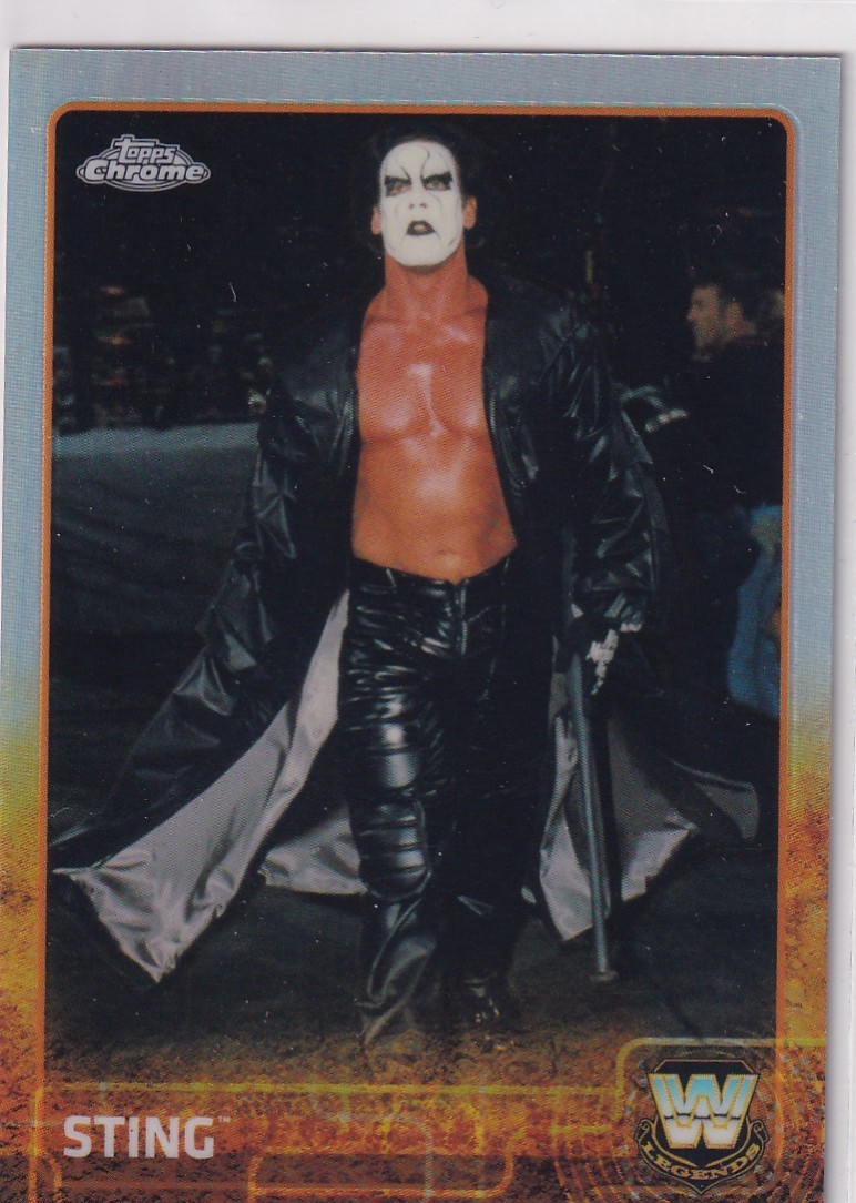 2015 Topps Chrome WWE - Sting #89 Refractor