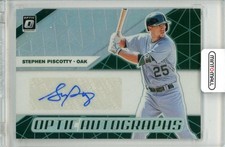 2019 Panini Donruss Optic Baseball Stephen Piscotty Optic Autographs 99 /2