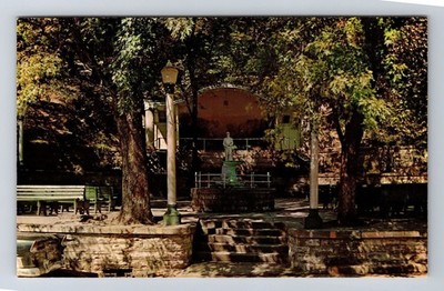 Eureka Springs AR-Arkansas, Basin Spring Park, Antique, Vintage Postcard