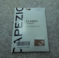 Capezio Tights Womens Small Medium Light Suntan Beige Matte 1825 Footed 1 Pair