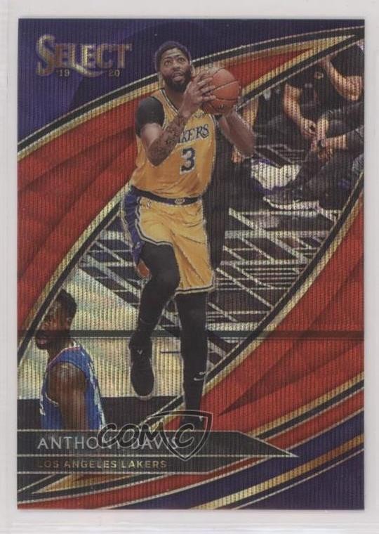 2019-20 Panini Select Courtside Tmall Red Wave Prizm Anthony Davis #230 05lh