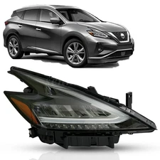 Right Side All LED Head Light for 2019 2020-2024 Nissan Murano 260109UF0D