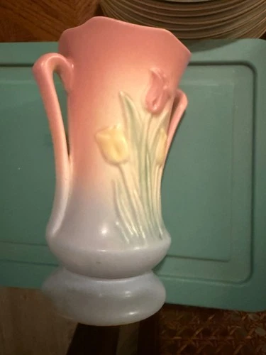 Vintage Hull Pottery Tulip Flower Vase