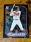 FRANKLIN ARIAS - 2026 Bowman Chrome - BLACK X-FRACTOR /10 #BCP-27 Boston Red Sox