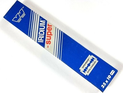 250 Wizamet Super Iridium DE Razor Blades - High Quality Blades - US STOCK