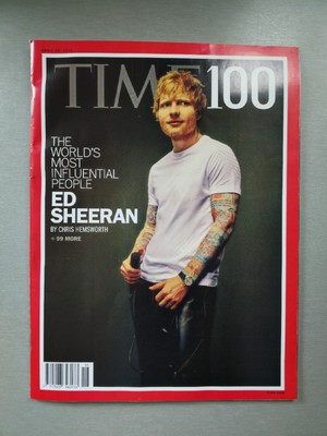 Time 100 Magazin 28. April 2025 Die einflussreichsten Menschen der Welt Ed Sheeran
