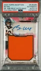 2024 INCEPTION #RJRABN BO NIX RK JMB RELIC AUTO-ORANGE PSA AUTHENTIC AUTO 10