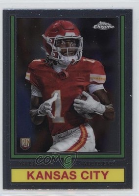 2024 Topps Chrome 1974 Topps Football Xavier Worthy #74TF-8 Rookie RC k6j