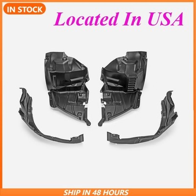 For Nissan Skyline R34 GTR Front Fender Liner Guards Left&right 4pcs PP Material