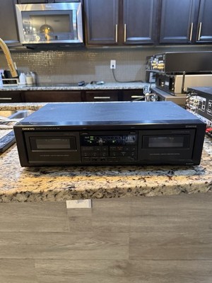 Onkyo TA-RW303 Double Stereo Cassette Deck R1 Vintage, Good Condition