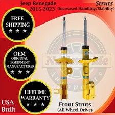 Bilstein Oem Front Struts For 2015-2023 Jeep Renegade 4x4 Lifetime Warranty