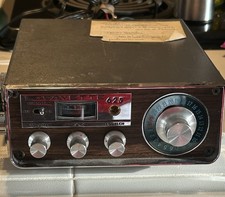 Vintage Lafayette HB-625 CB Radio With Mic  PARTS UNTESTED