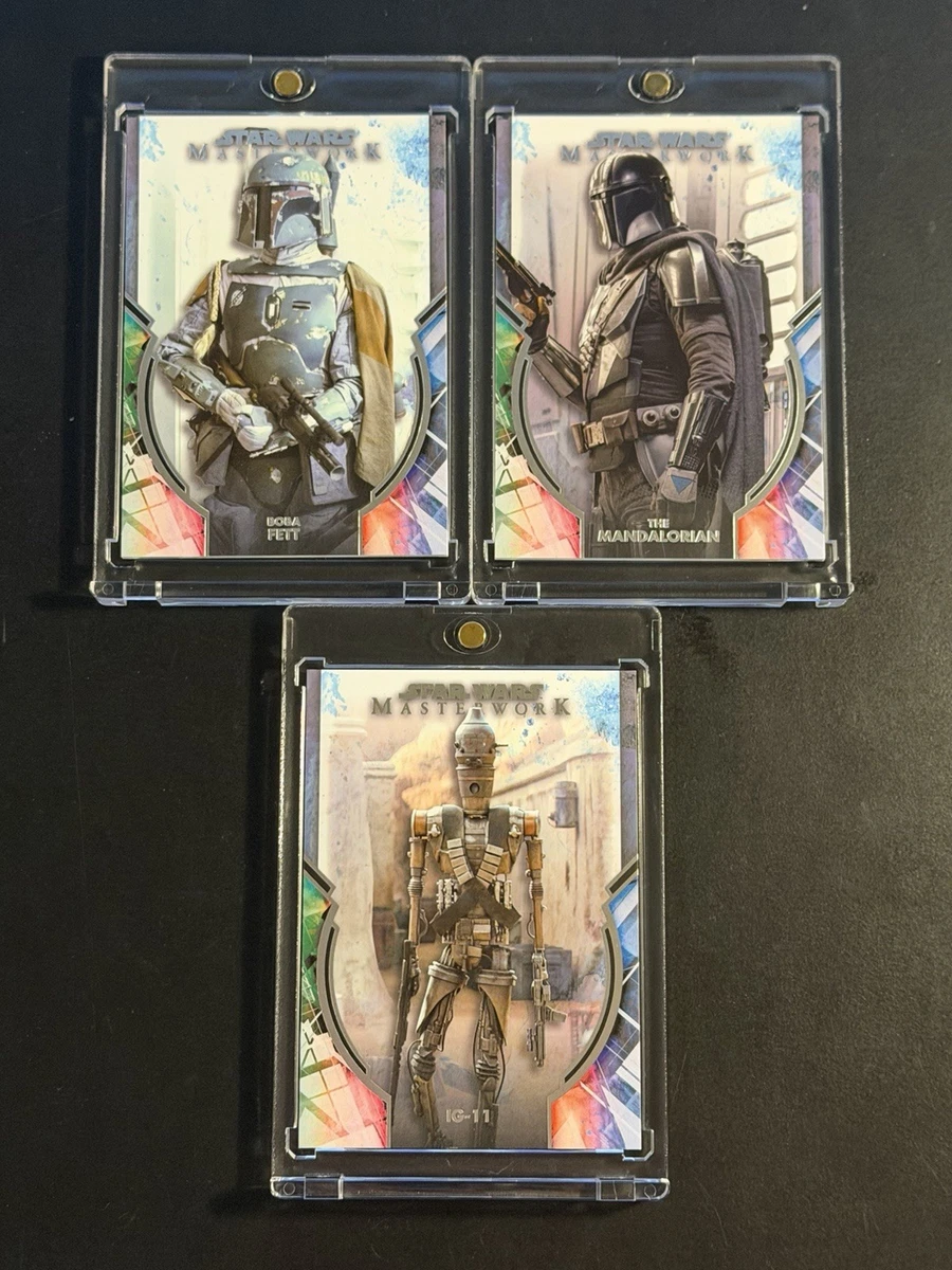 25+ Boba Fett Topps Star Wars Masterwork Trading Cards for sale