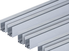 6 Pack 78" Aluminum Mount Holder Channel Track For 6 x 12mm LED Neon Rope Lights