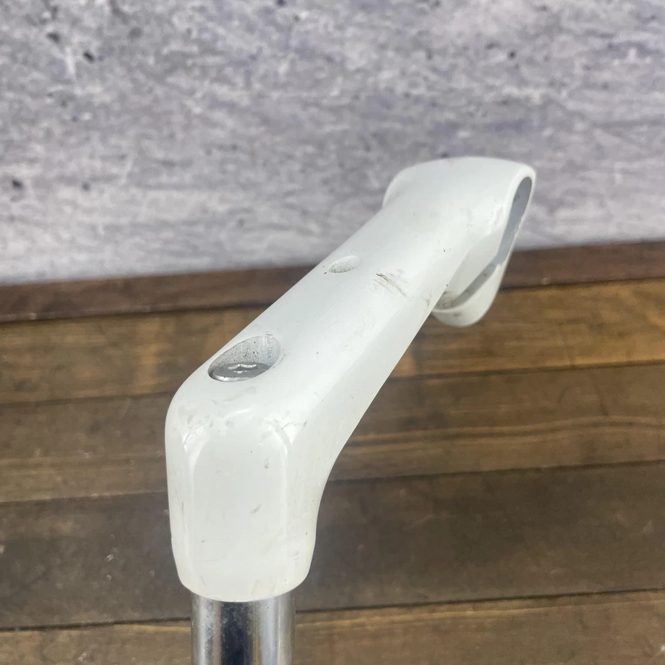 Vástago de pluma vintage Sakae SR MTS 1" 22,2 mm 25,4 mm blanco Japón MTB caída de suciedad Foto 4 de 4