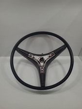 1971 Dodge Charger Plymouth Road Runner Steering Wheel 3-spoke Black 3575267